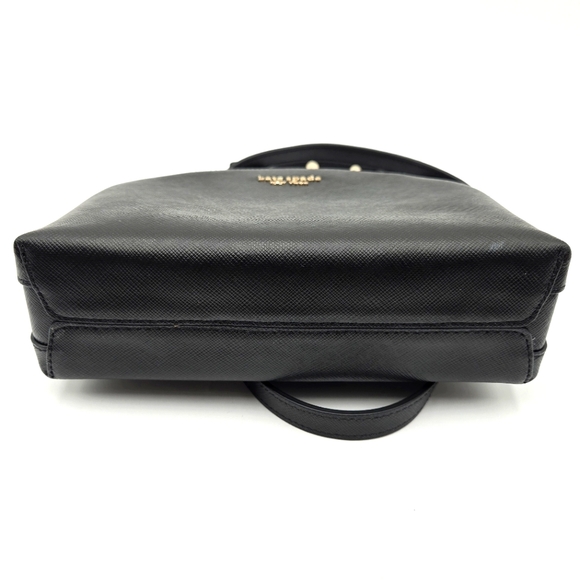 #42 NWT - Kate Spade New York Spencer Double Zip Dome Crossbody/Black - Picture 6 of 15